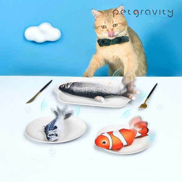 PetGravity Flopping Fish Cat Toy