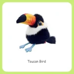 Toucan Bird cat toy
