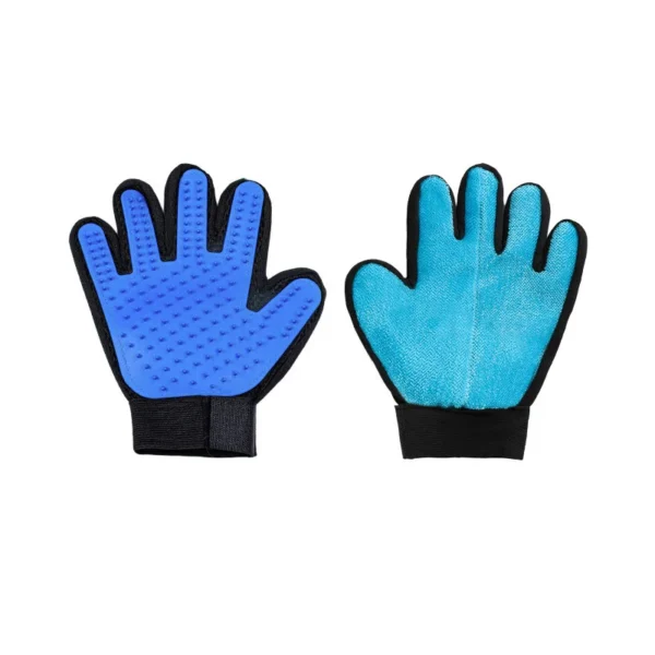 Dual-Sided Pet Grooming Gloves (1 Pair)