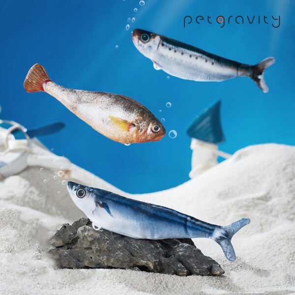 FLOPPING FISH CAT TOY MINI 3-Pack