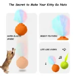 PetGravity Cat Chirping Bounce Ball - Image 2